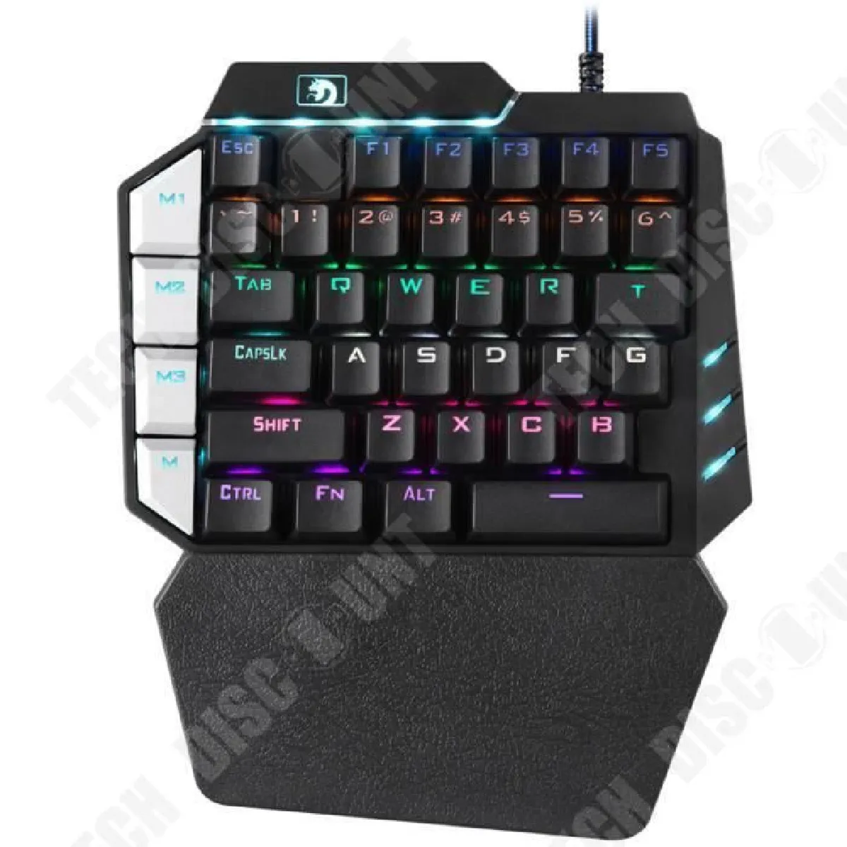 Tech Discount Td Clavier Main M Canique Pour Gaming Effet Lumineux