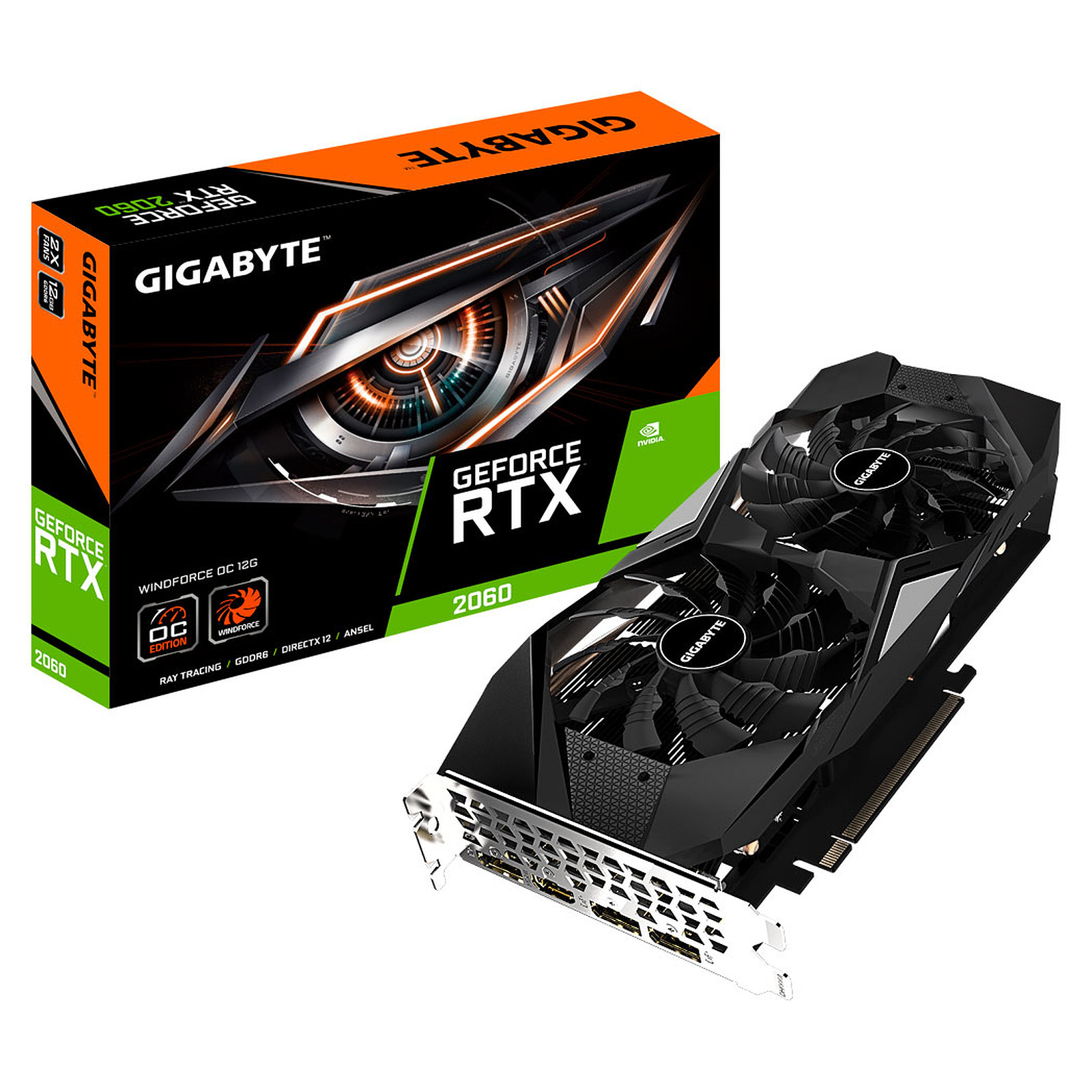 GeForce RTX 2060 WINDFORCE OC 12G