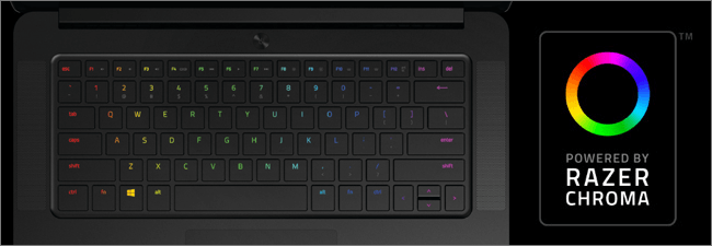 Clavier gaming rétroéclairé Razer Chroma