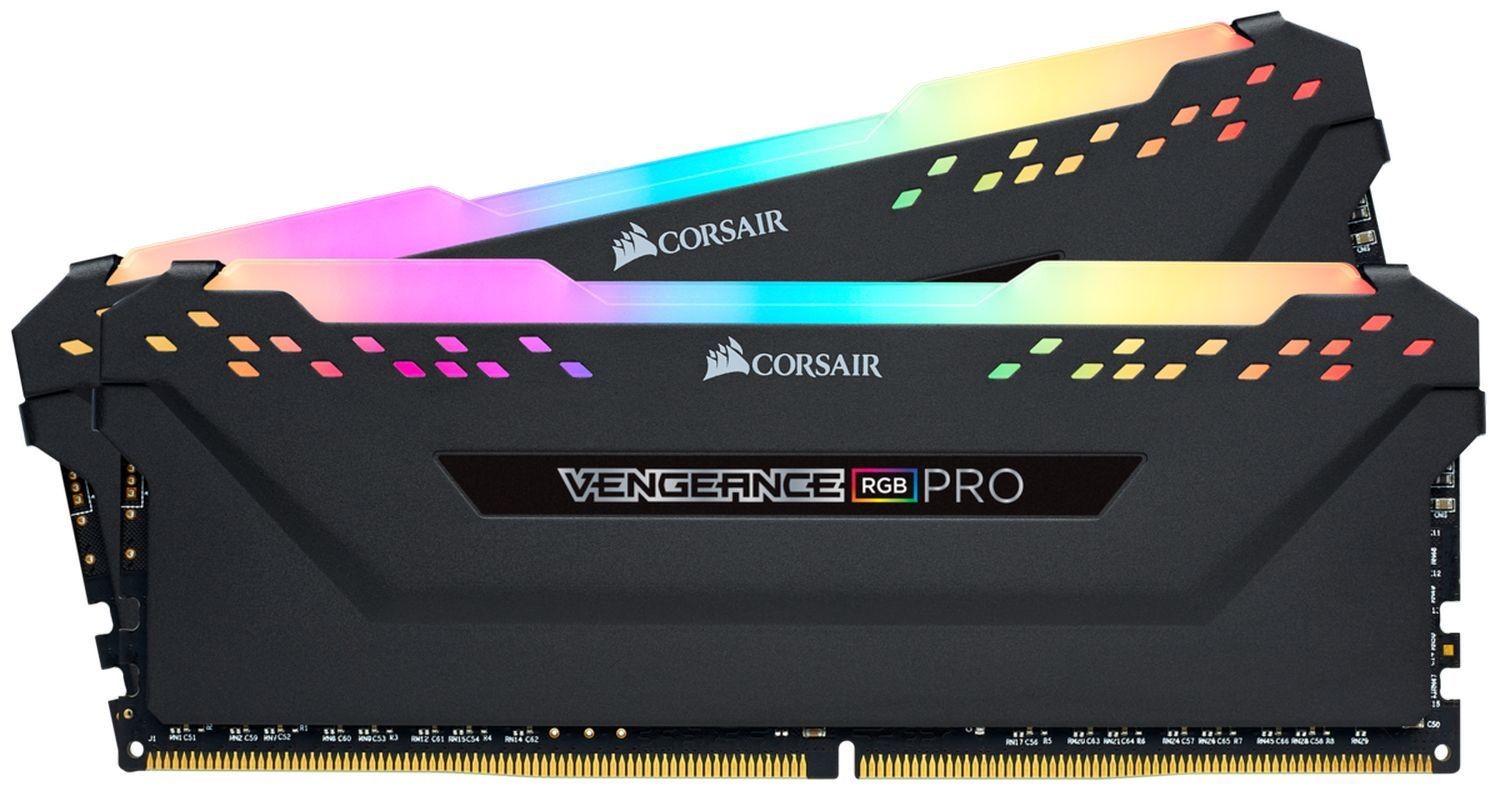 Vengeance RGB PRO 16 Go 3200 MHz CAS 16 - Noir