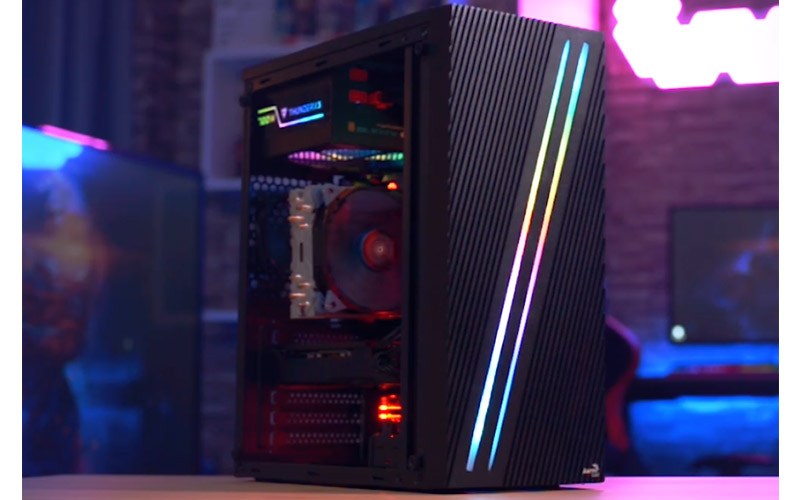 Streak RGB Noir