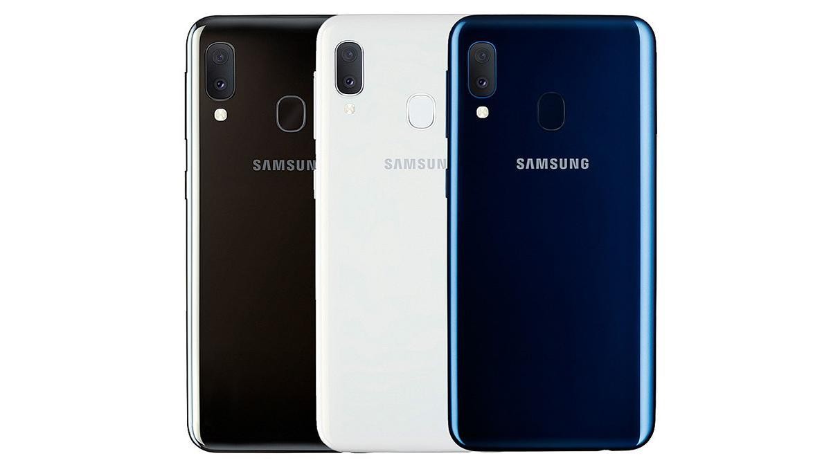 Galaxy A20e - Bleu