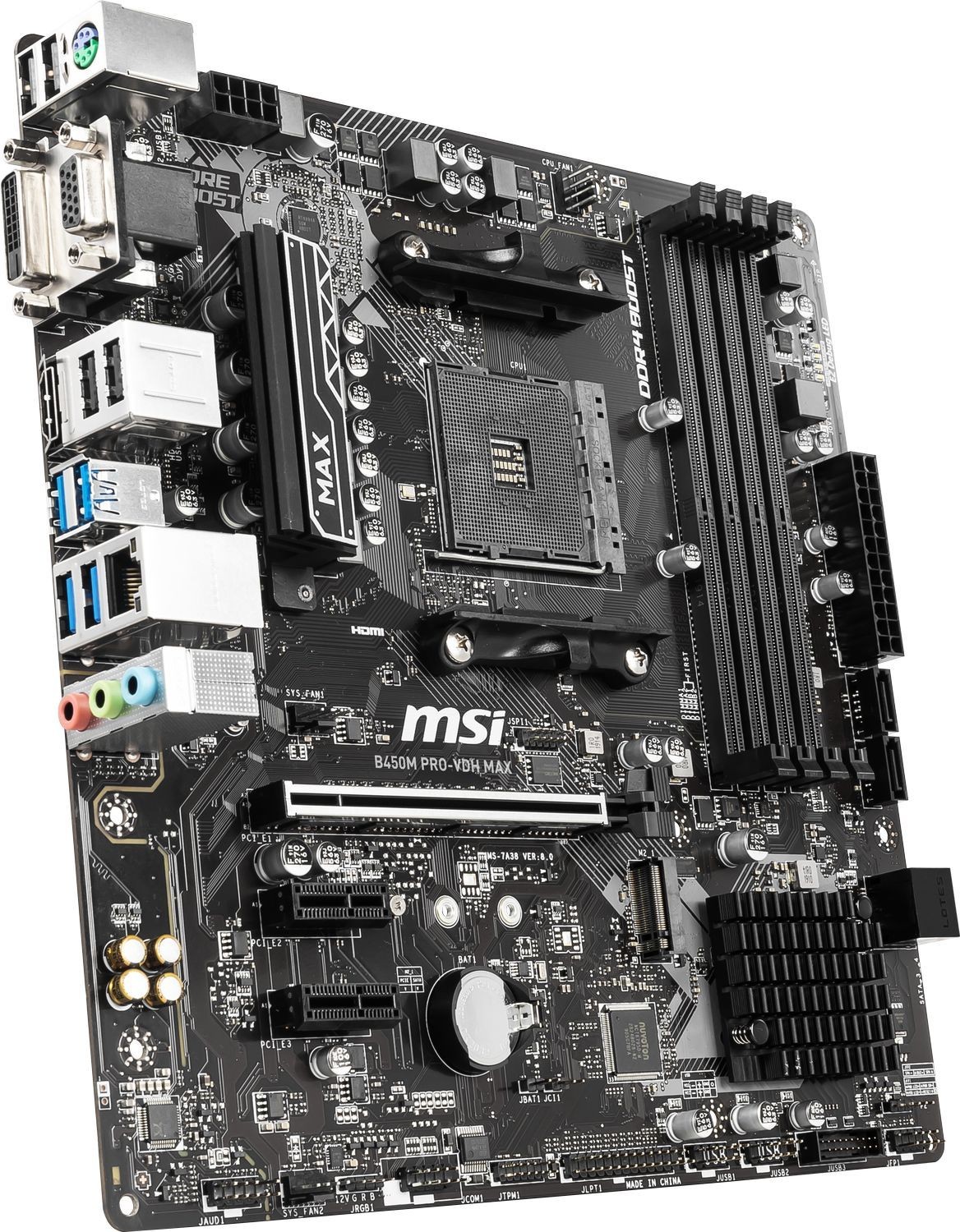 Carte mère AMD B450M PRO-VDH MAX MSI