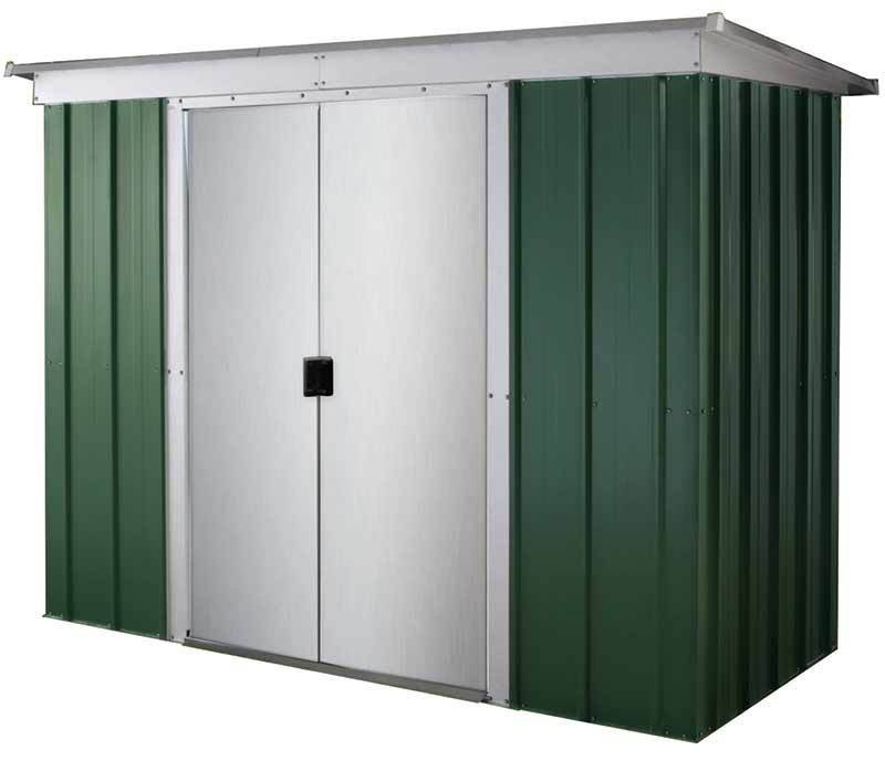 Abri de jardin métal 104GPZ 3,55 m² Yardmaster portes