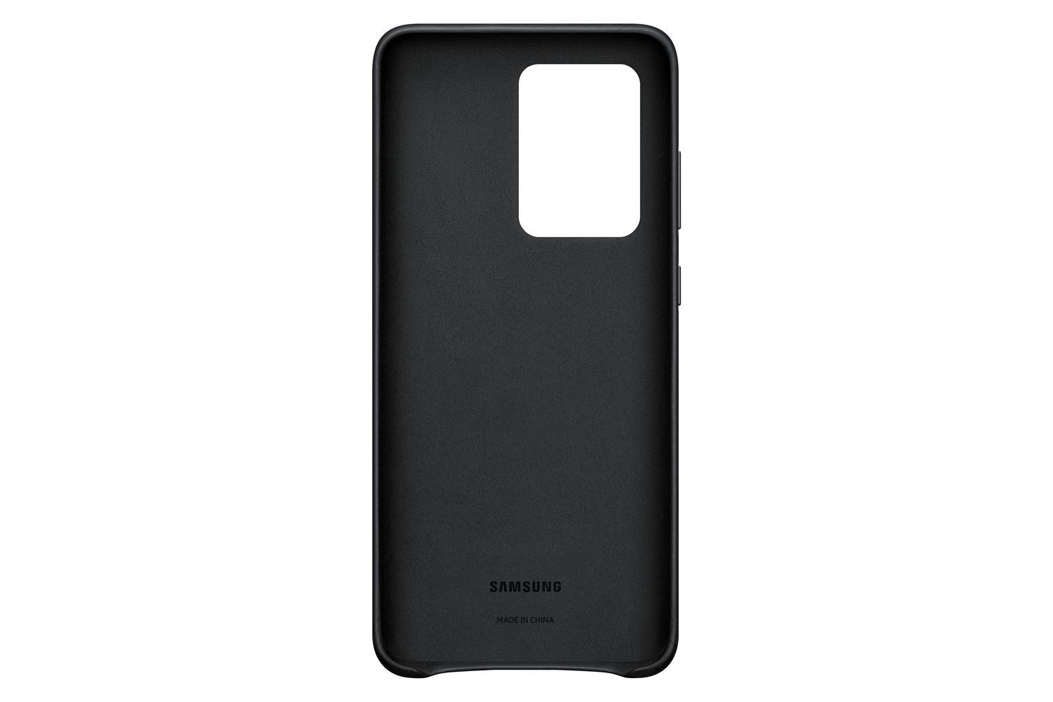 Coque en cuir pour Galaxy S20 ULTRA Noir