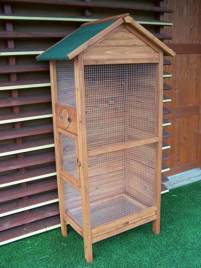 Cage à oiseaux standard 0,42 m² Habrita