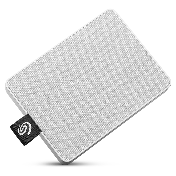 SSD externe One Touch 500 Go Seagate Blanc