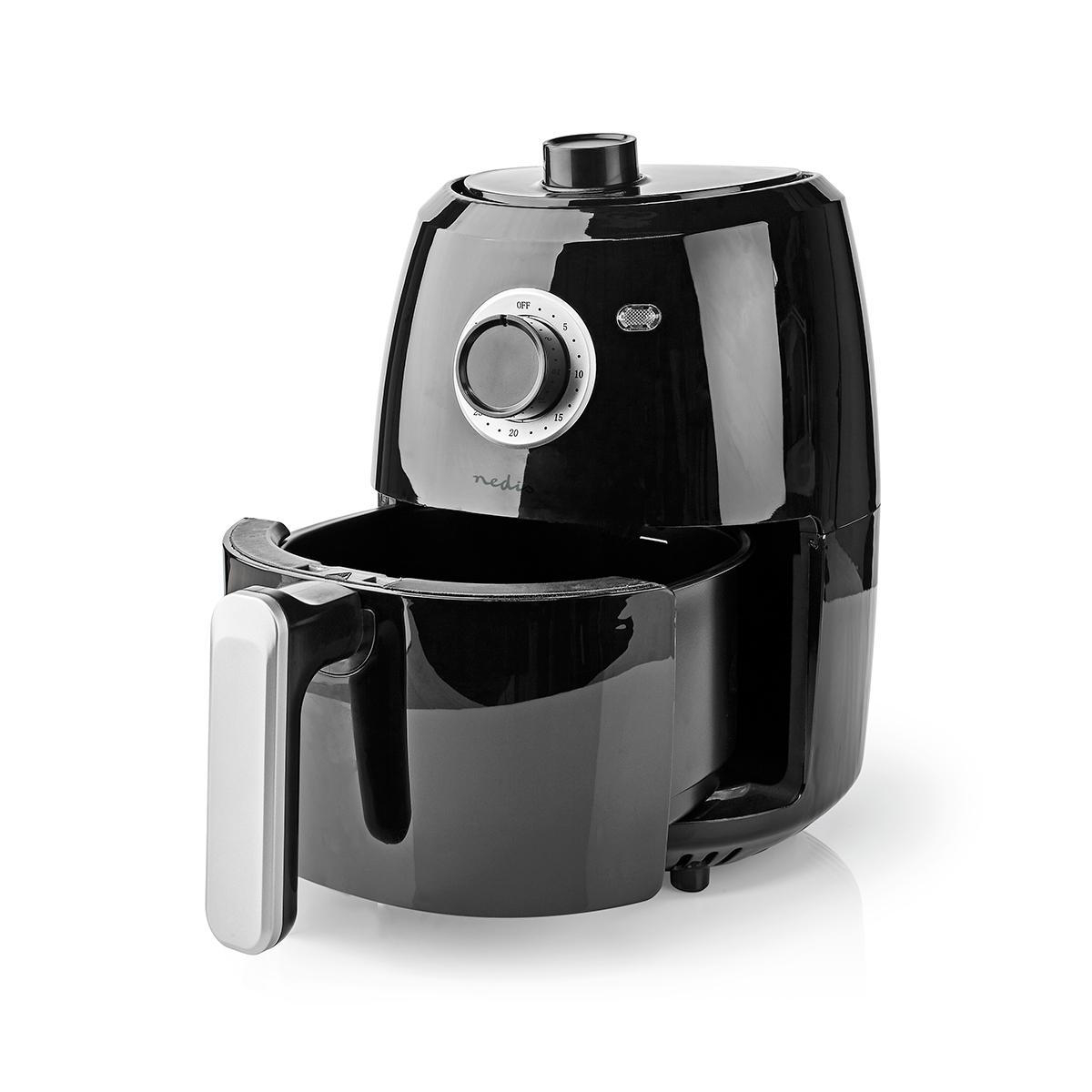 friteuse air fryer nedis 2.4l analogique