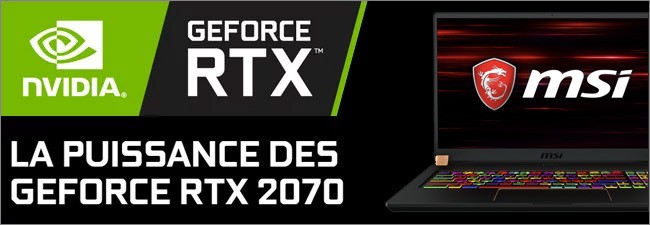 MSI GS - Carte graphique RTX 2070