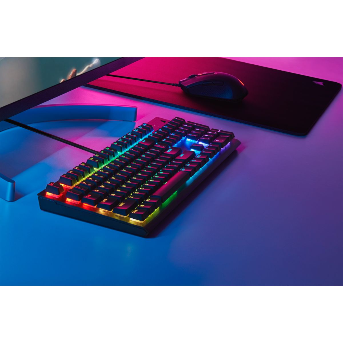 Clavier gamer K60 RGB PRO Low Profile Corsair