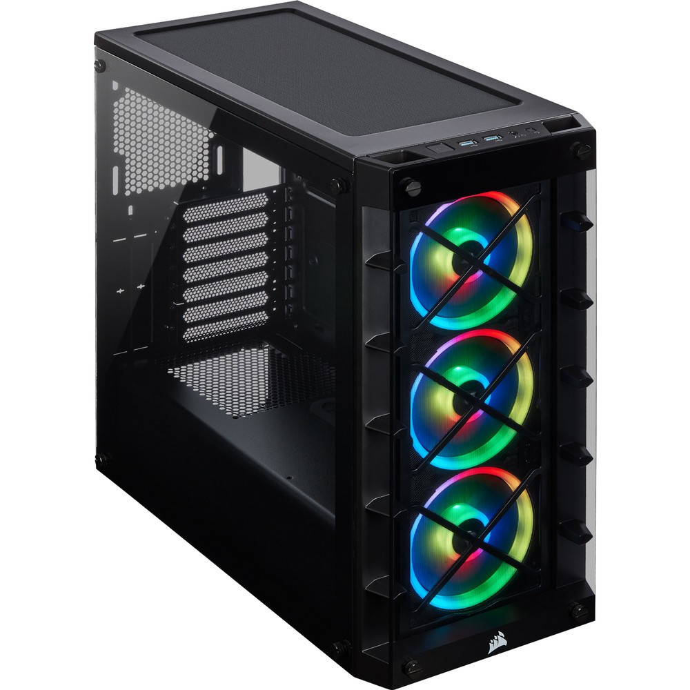 iCUE 465X - ATX - RGB - Noir - Avec fenêtre