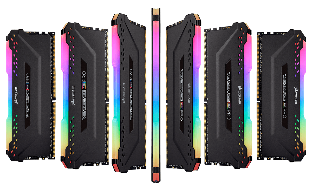 Vengeance RGB PRO 16 Go 3200 MHz CAS 16 - Noir