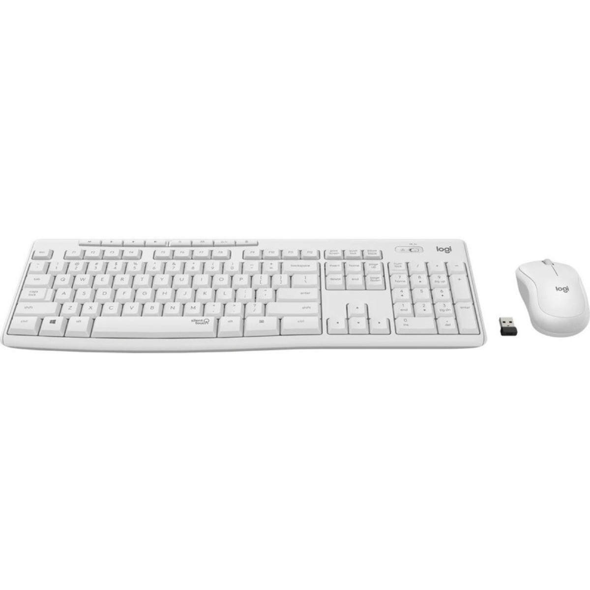 logitech mk295 blanc clavier et souris