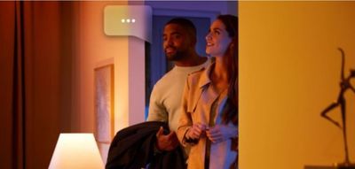 Philips Hue lampe suspendue Enrave Hue Noir Amazon Alexa Assistant Google