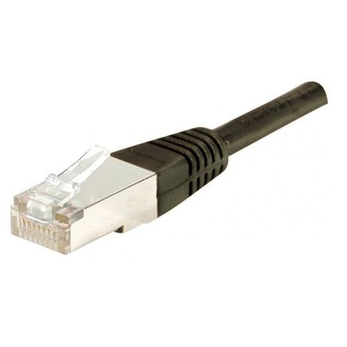 Cordon RJ45 cat.6 blindé FTP -Noir