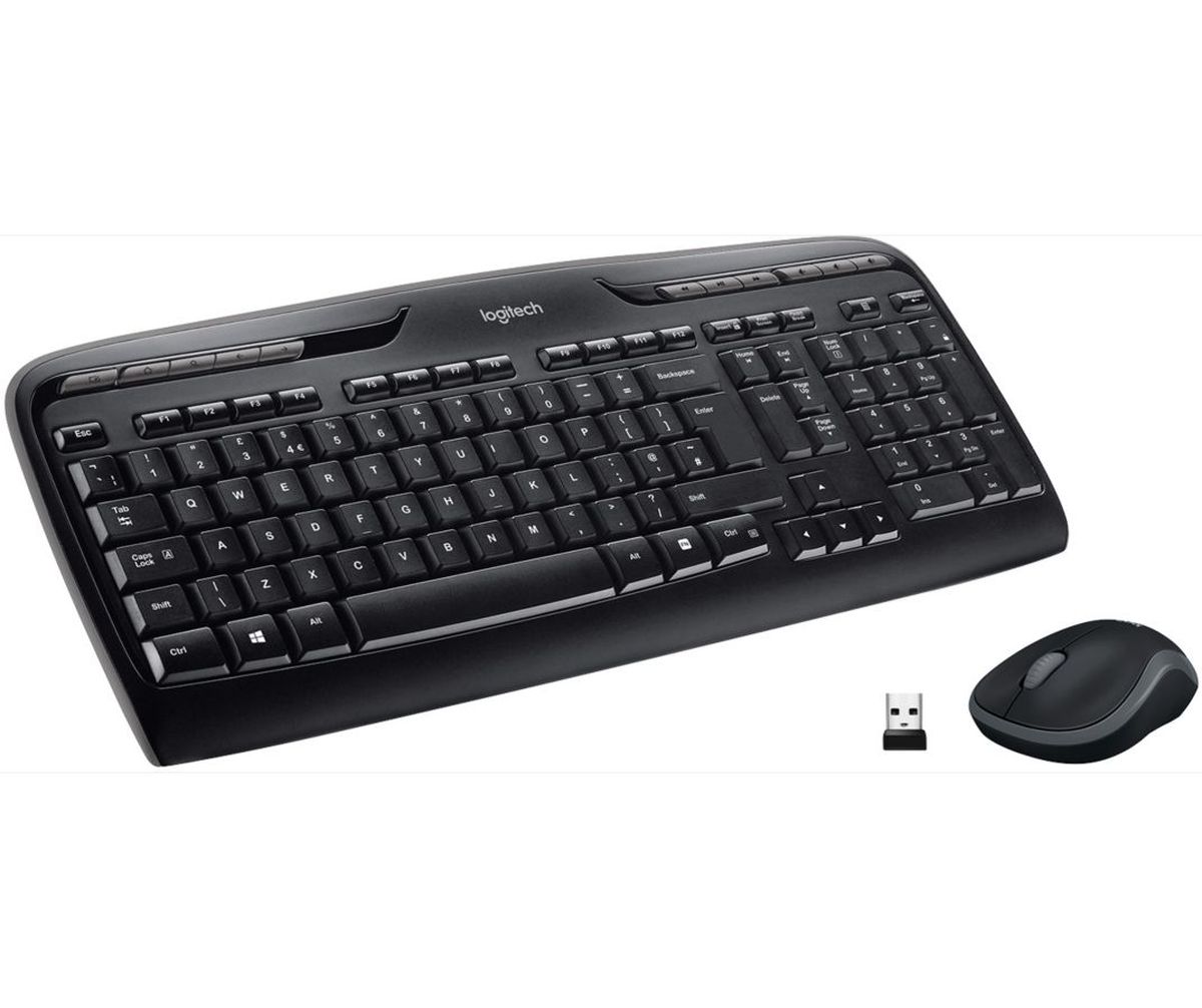 Clavier avec pavé numérique + souris - MK330 - Noir