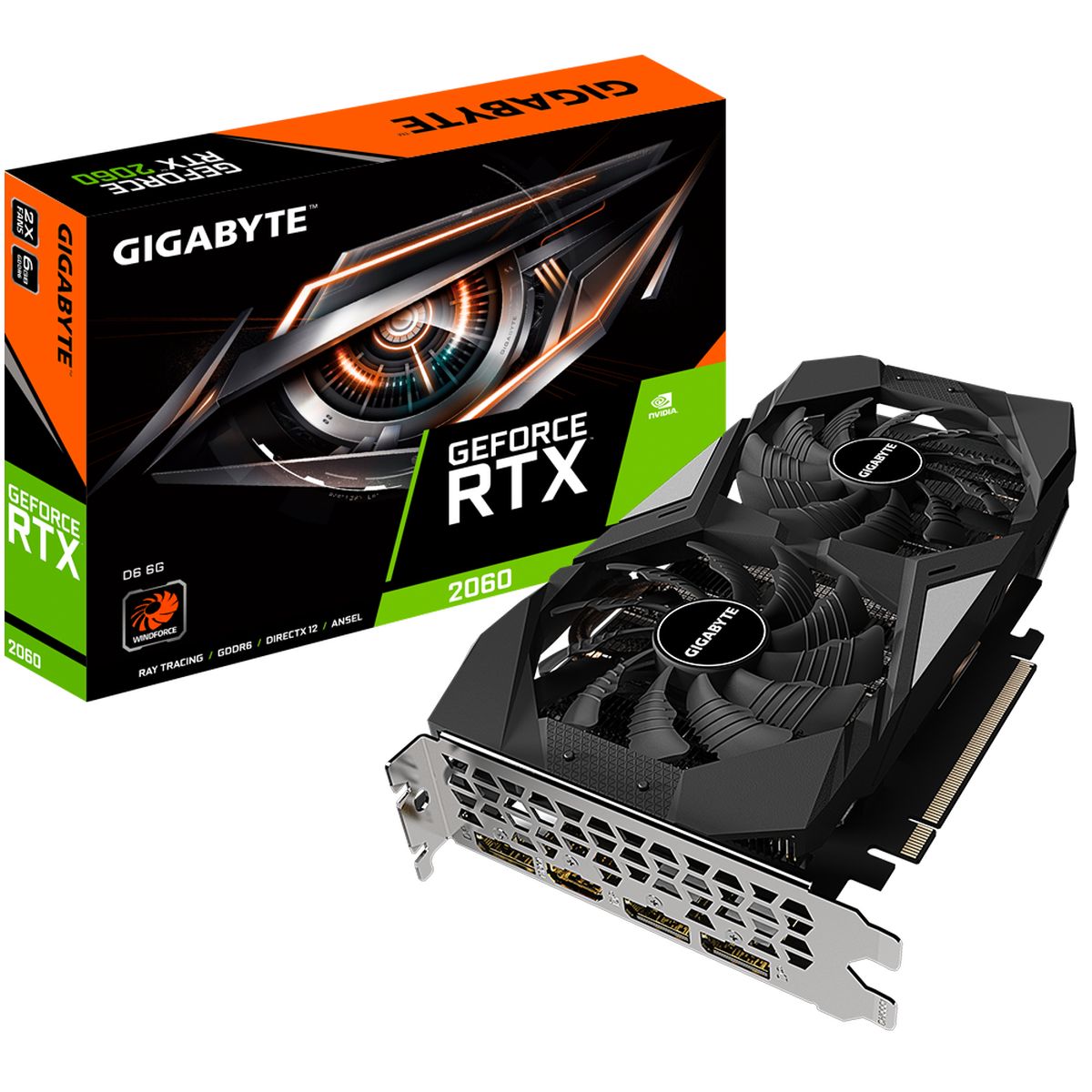 Geforce RTX 2060 D6 6G 2.0