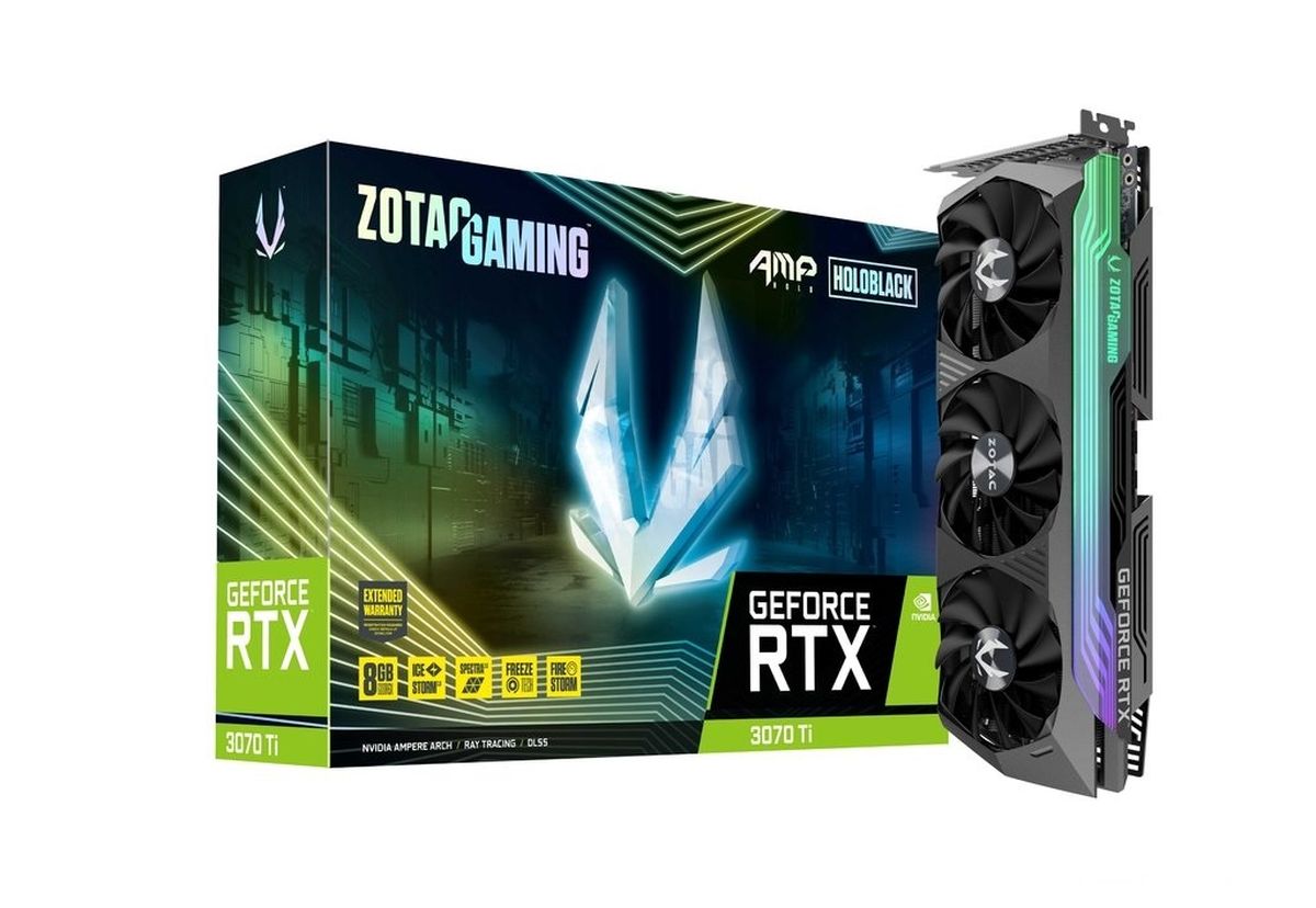 GeForce RTX 3070 Ti - AMP HOLO - 8 Go