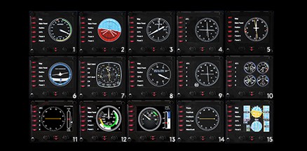 Flight Instrument Panel