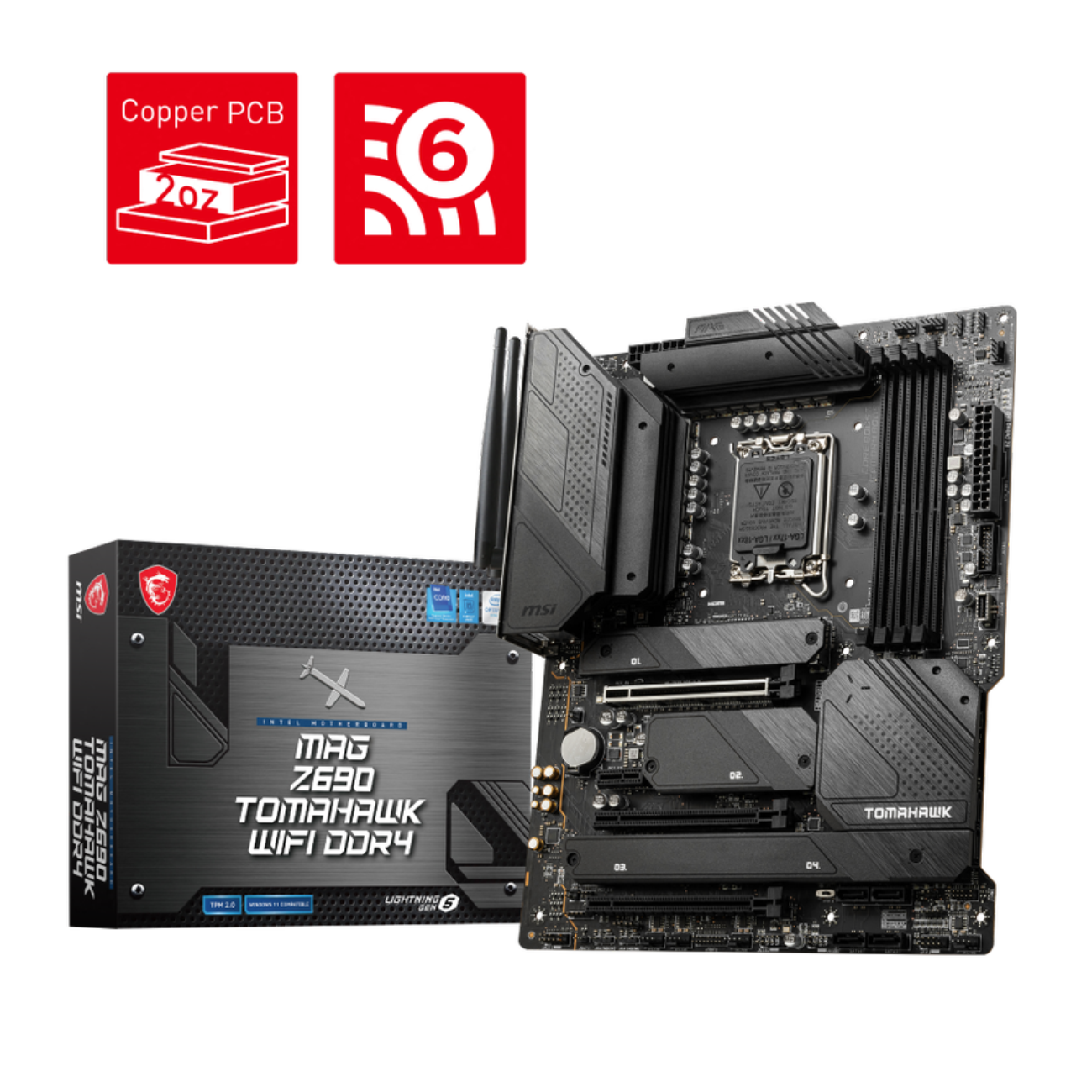 mag z690 tomahawk wifi ddr4