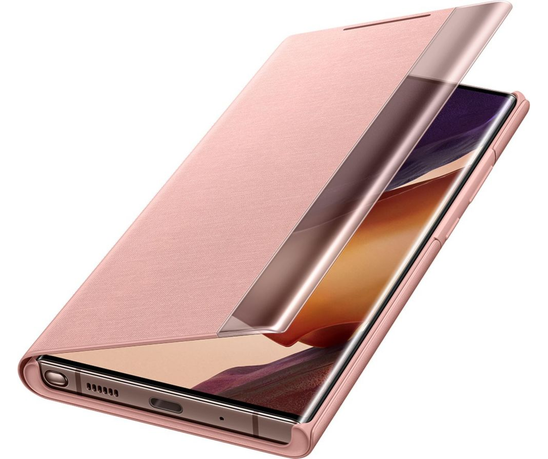 Clear view cover bronze Galaxy Note 20 Ultra