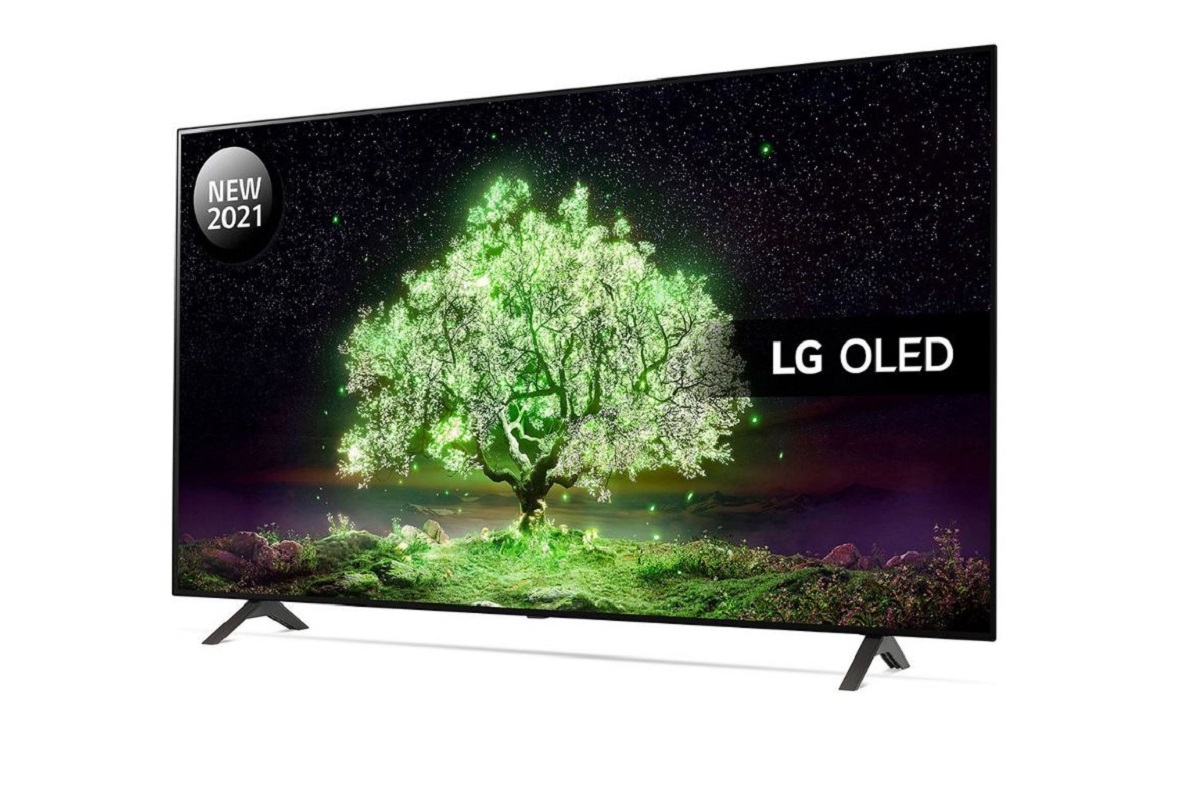 Tv Oled 4k noir plastique