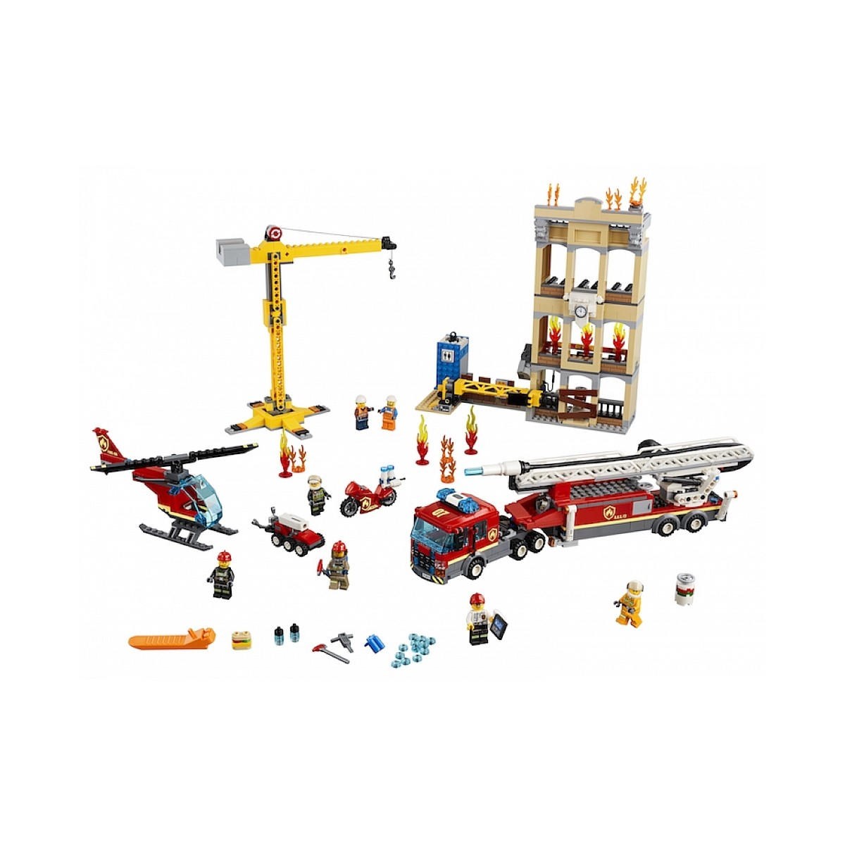 Les pompiers du centre-ville - LEGO City