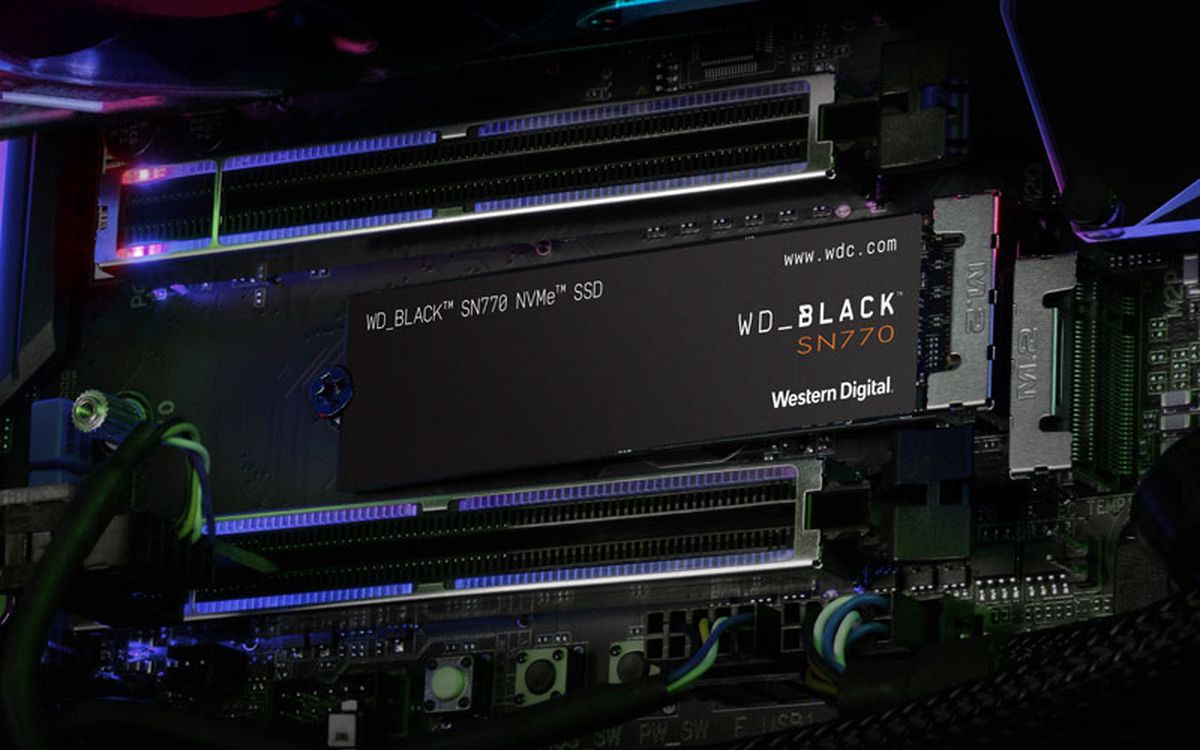 WD_BLACK SN770 NVMe SSD 1 To présentation