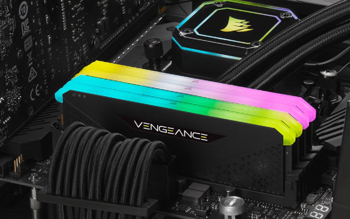 Vengeance RS - 2 x 16 Go - DDR4 3 200 Mhz CL 15 - Noir présentation