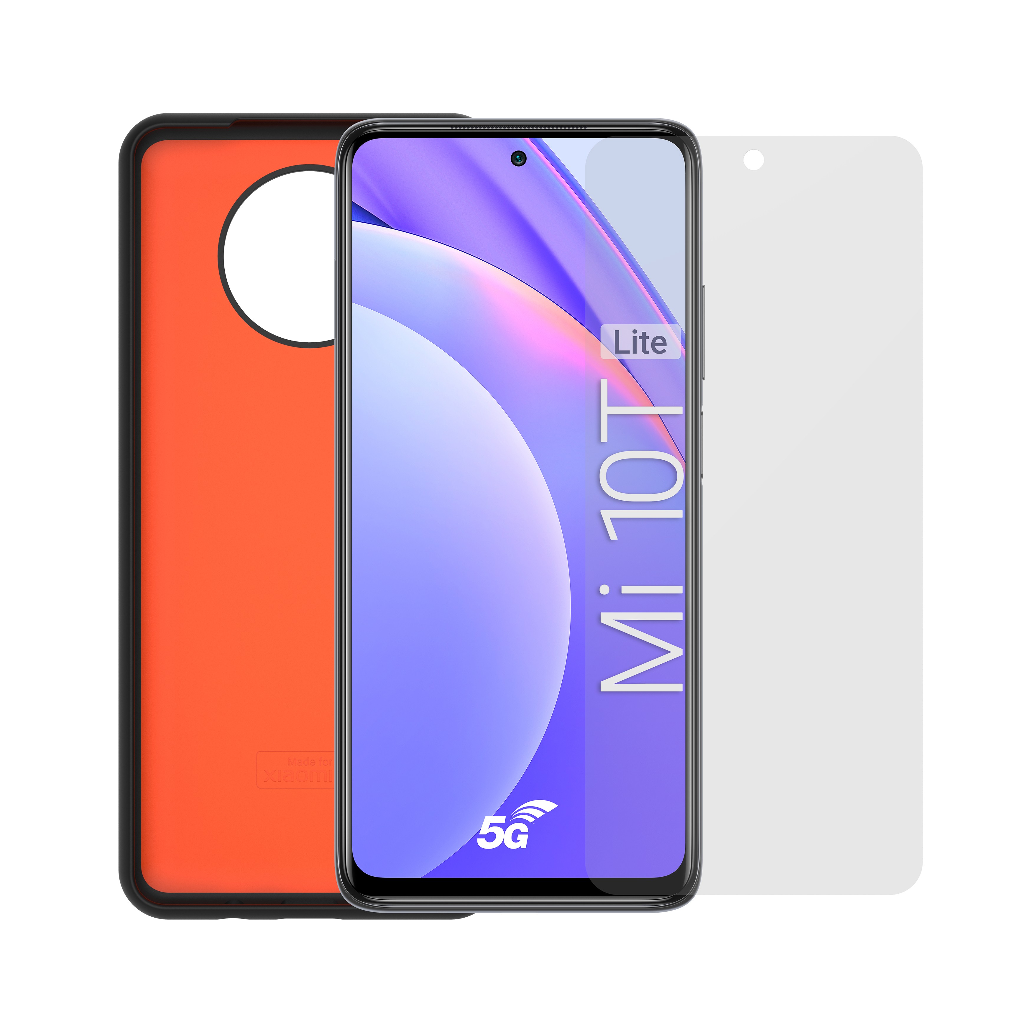 Pack coque + verre trempé pour Mi 10T Lite