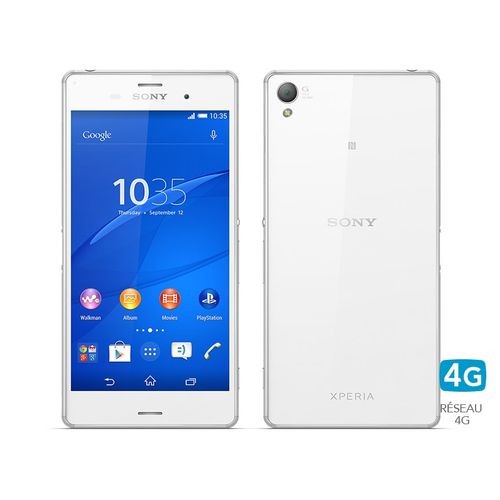 Smartphone Xperia Z3 Sony Blanc