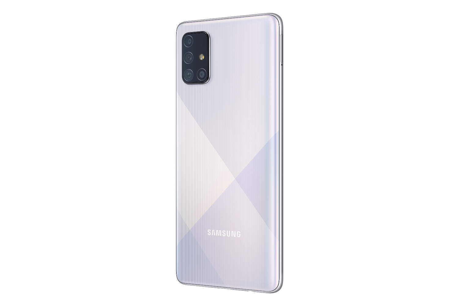 Smartphone Galaxy A71 Samsung Argent Prismatique