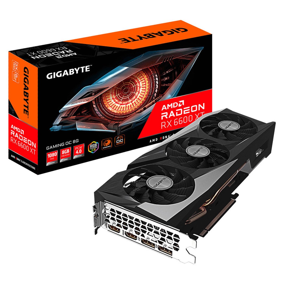 gigabyte radeon rx 6600 xt gaming oc 8go