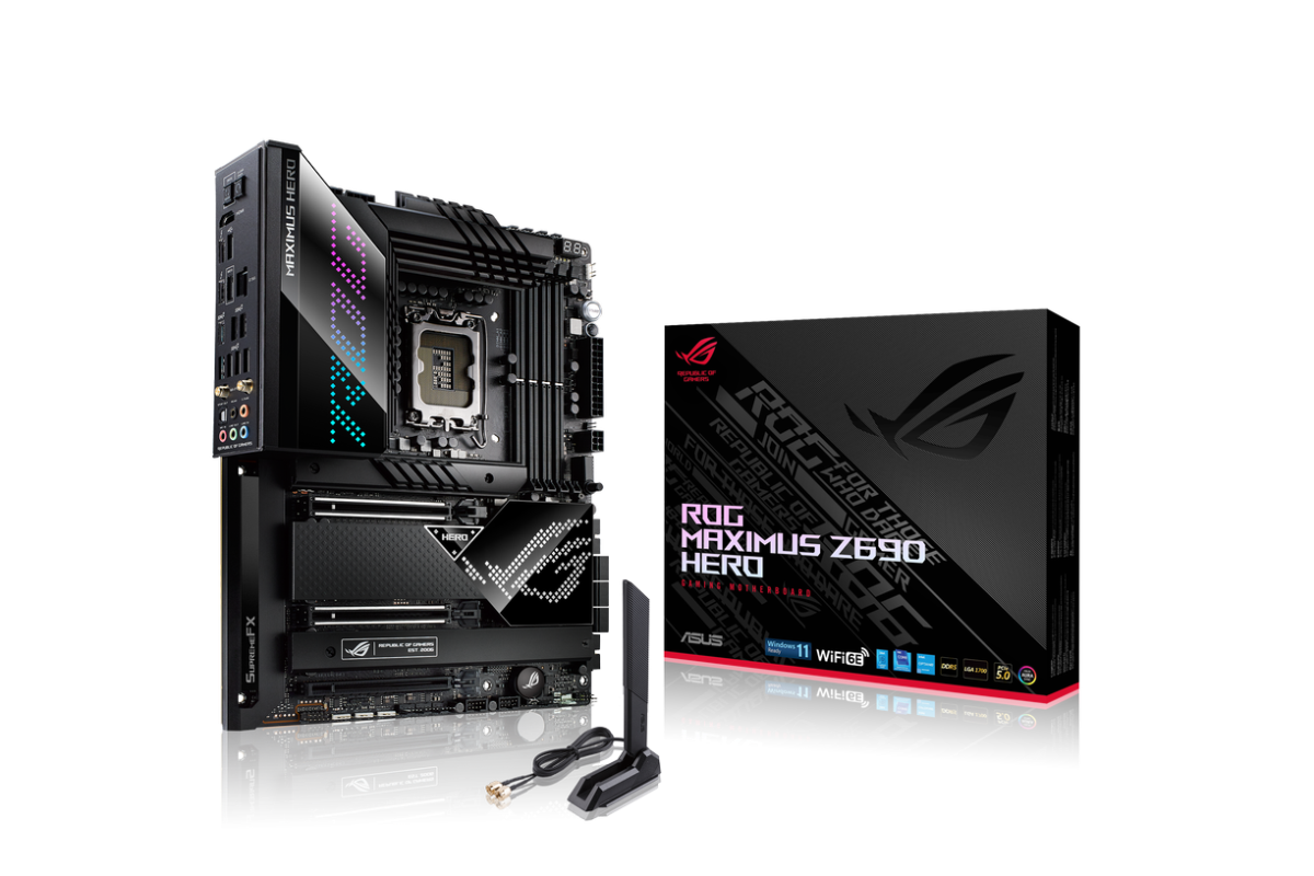 carte mère ROG MAXIMUS Z690 HERO noir