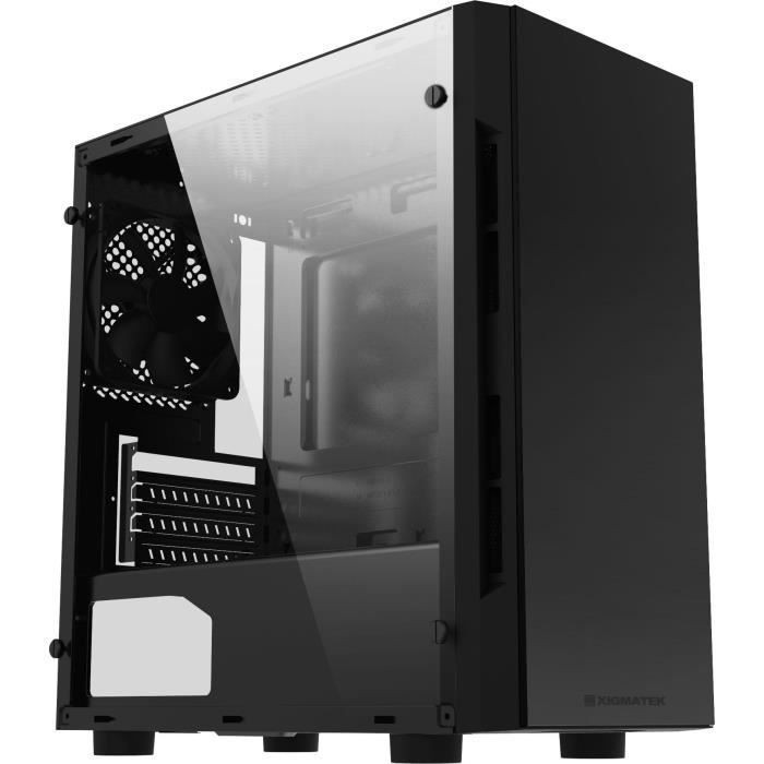 Nemesis - Micro-ATX - Noir - Avec fenêtre