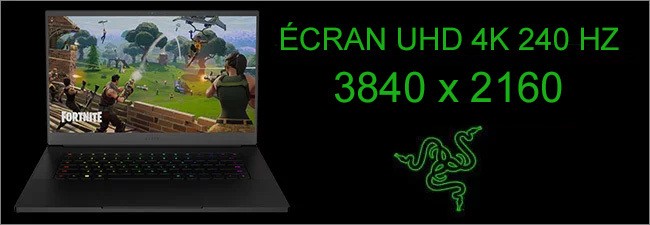 Ecran UHD 4K 240 Hz