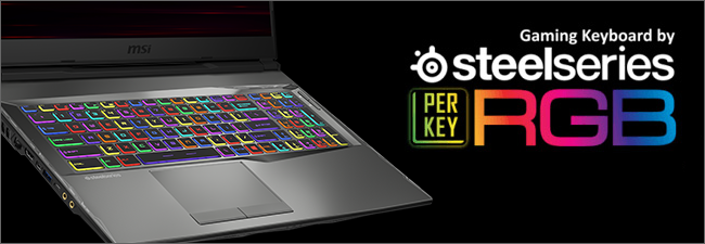 Clavier gaming rétroéclairé RGB PerKey