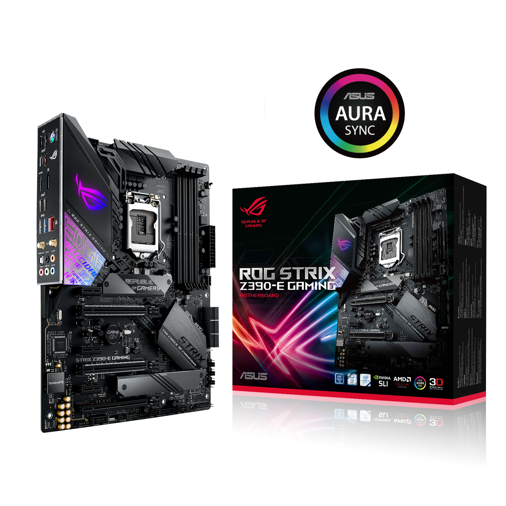 Carte mère Intel Z390 ROG Strix Gaming Asus