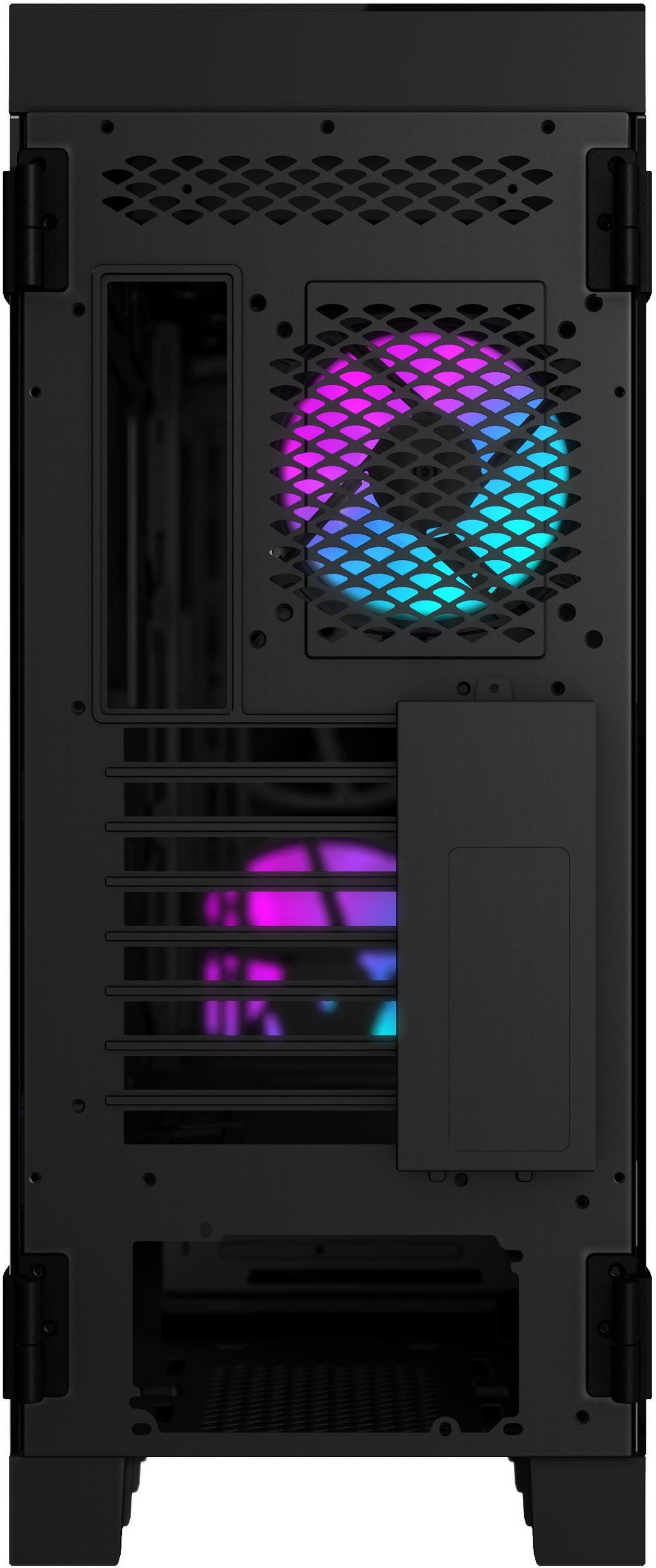 MPG SEKIRA 500X - Tour Midi - Noir - RGB - Verre trempé