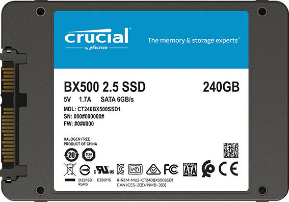 ssd crucial bx500 240 go CT240BX500SSD1