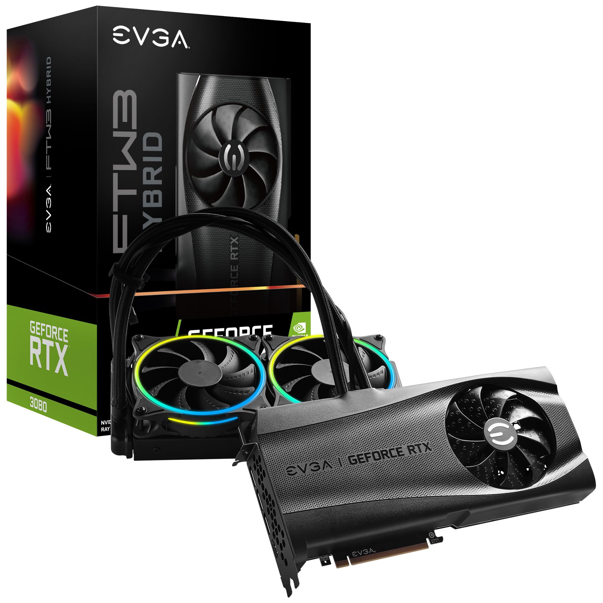 GeForce RTX 3080 10GB FTW3 ULTRA HYBRID GAMING usage