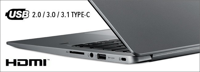 Acer Swift 1 - Connectique