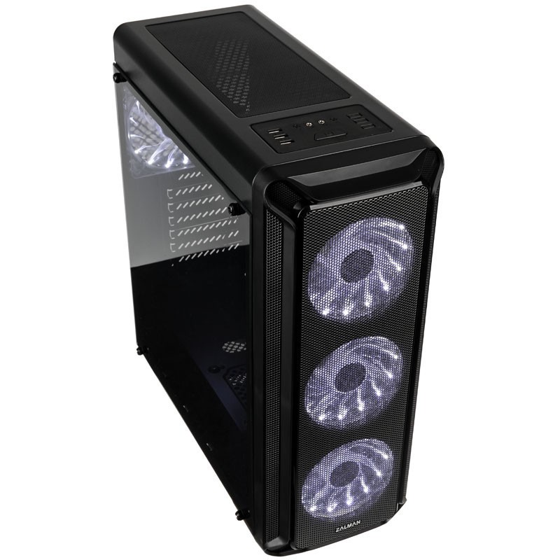 Boîtier PC Moyen tour i3 Black Zalman