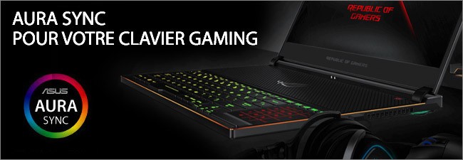 Clavier gaming rétroéclairé