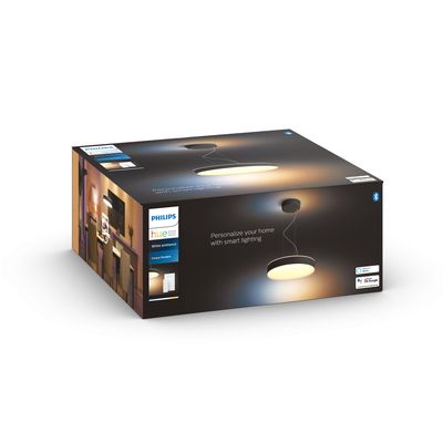 Philips Hue lampe suspendue Enrave Hue couleur noir