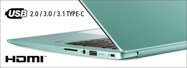 Acer Swift 1 - Connectique