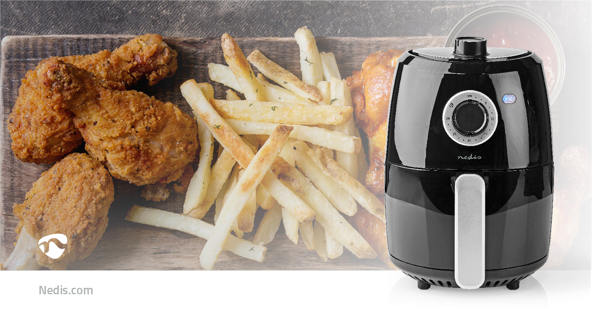 friteuse air fryer nedis 2.4l