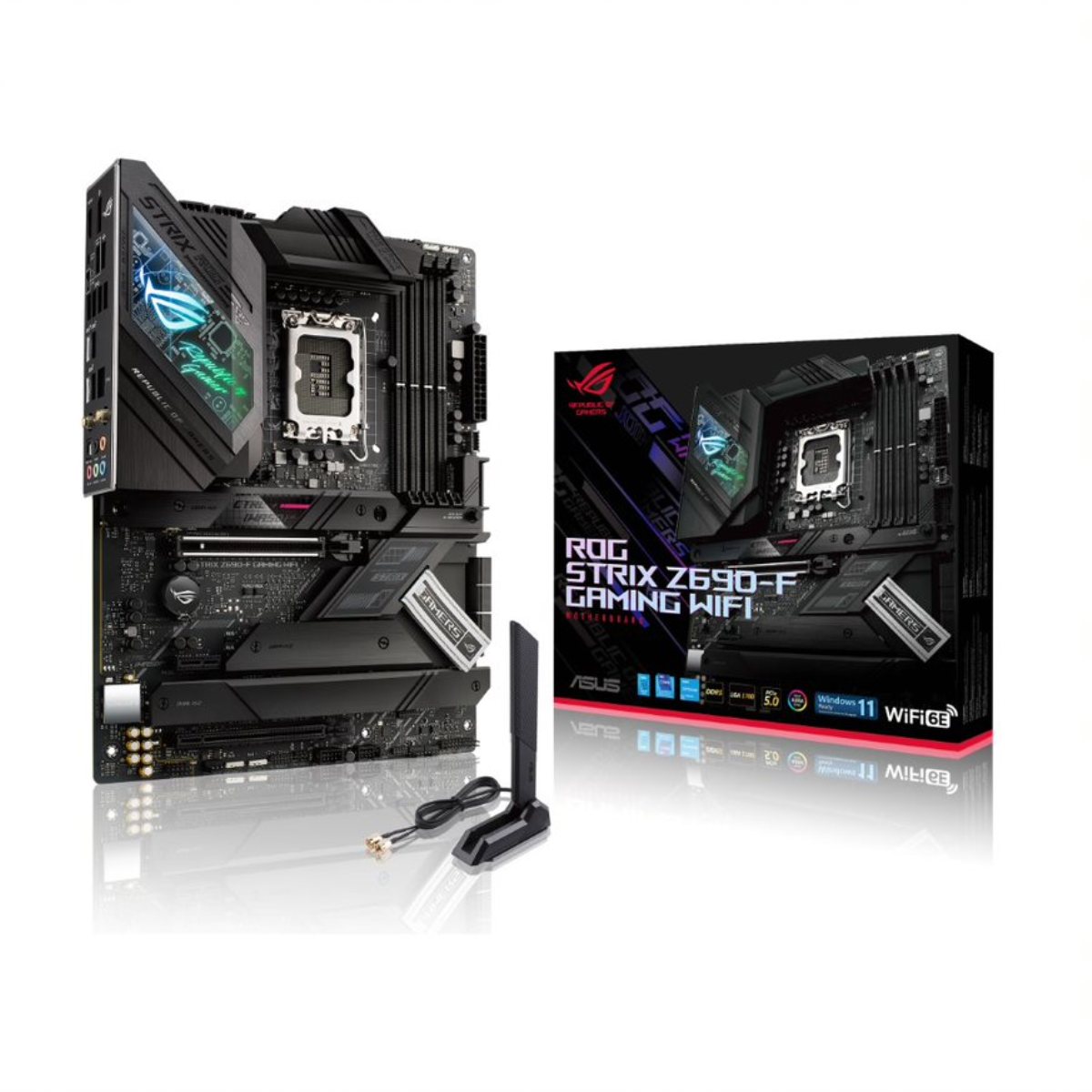 carte mère rog strix z690 f gaming wifi noir