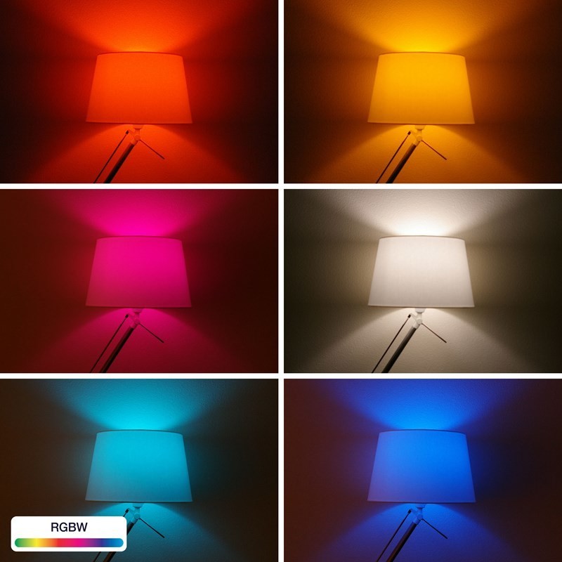 Ampoule Led connectée - Type B22 - Multicolor + Blanc variable 2000K à 6500K - Intensité variable - ZigBee 