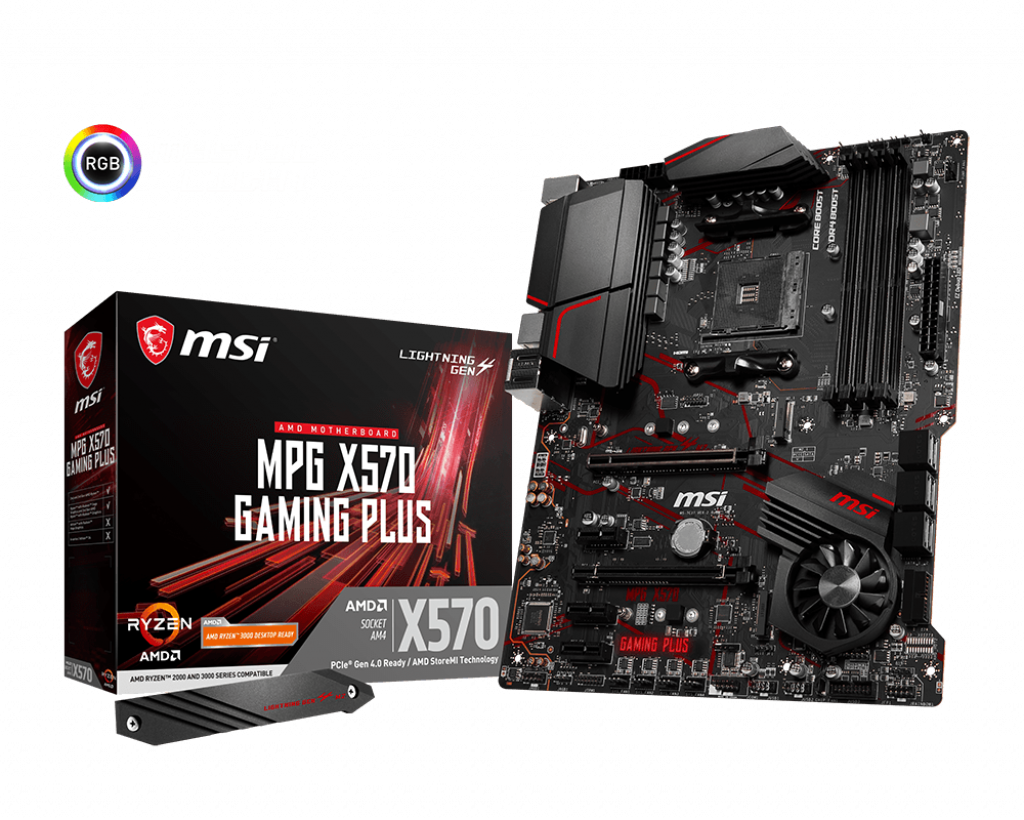 Carte mère AMD X570 MPG Gaming Plus MSI